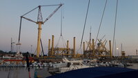 Der Hafen von Arbatax.