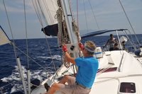 Wir wechseln die Gastlandfahne und segeln nach Korsika