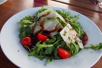 Rucola Salat mit Parmesan... light lunch gefällig?
