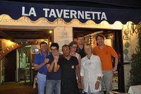 Die kulinarische Crew 2012 im Restaurant La Tavernetta bei Michele & Pino in Porto Azzurro / Elba