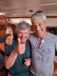 Der Grund unserer erneuten Rückreise nach Follonica: der Motor-Mechaniker hat mit uns nach den ersten Motorstunden noch mal alles überprüft und nachgezogen. Der Grund unserer erneuten Rückreise nach Follonica: der Motor-Mechaniker hat mit uns nach den ersten Motorstunden noch mal alles überprüft und nachgezogen.