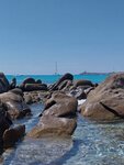 Sehr schön ist es auch hier: Cala Porto Giunco am Capo Cabonara an der SO Spitze Sardiniens. Sehr schön ist es auch hier: Cala Porto Giunco am Capo Cabonara an der SO Spitze Sardiniens.