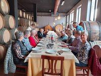 Sehr lecker war's im Weinkeller von PALAGETTO in San Gimignano.