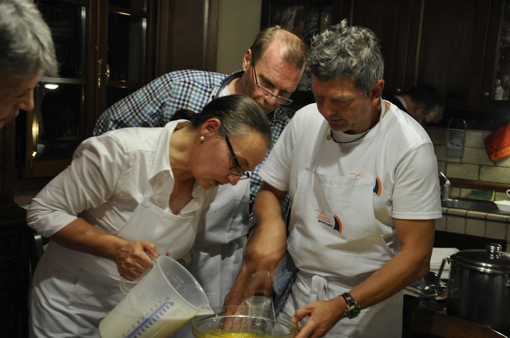 Kochvergnügen in der Toskana gesellige Genuss-Reise für Genießer in der Toskana