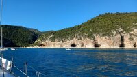 Wir steuern Cala Luna südlich von Cala Gonone an.