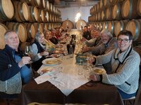 Pranzo mit Weinbegleitung im Weinkeller von PALAGETTO