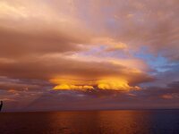 Nur bei viel Wetter liefert uns die Natur solche tollen Wolkenbilder 
