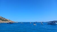 Der Hochsommer mit seinem typisch blauen Farben
