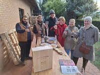 Weinprobe bei IL LEBBIO mit Pietro und Leonardo, die 3. Generation auf dem Hofgut.