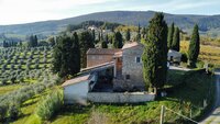 Unsere schöne Unterkunft im November: Villa Arnilù in San Gimignano.... sooooooooooooooo schöööööööööööööön
